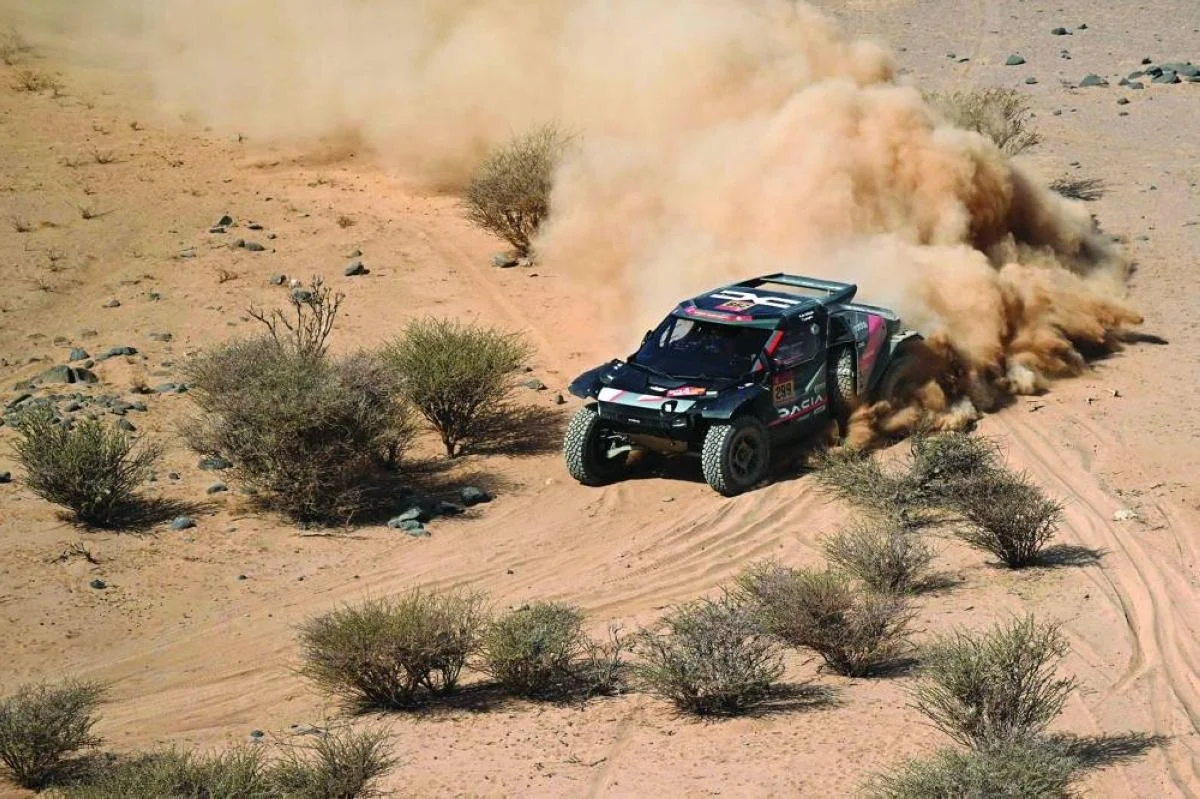 Dacia Sandriders impresionează la Dakar 2026: locul 2 pentru Al-Attiyah
