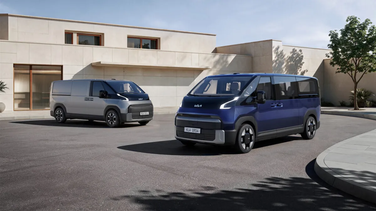 Kia PV7: Noua autoutilitară electrică ce provoacă Renault Trafic E-Tech