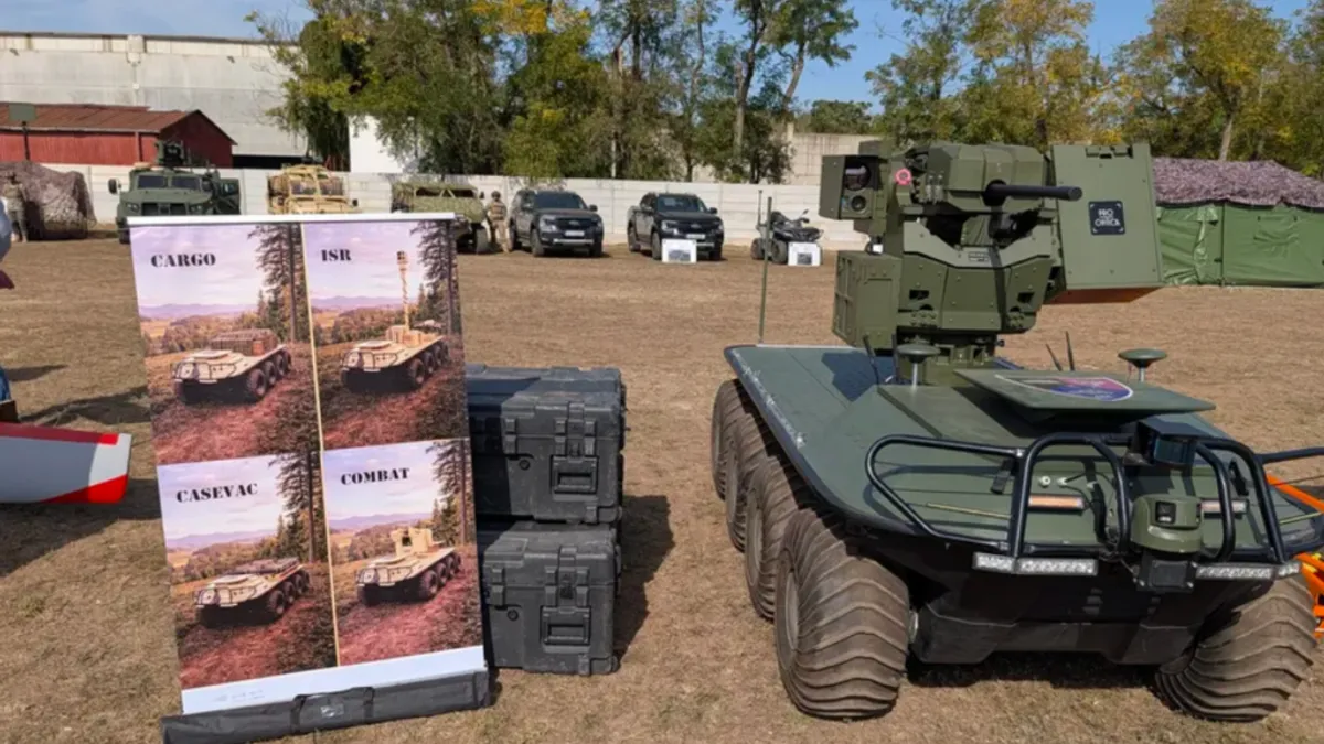 Dacia și Armata Română, parteneriat pentru drone terestre Scorilo