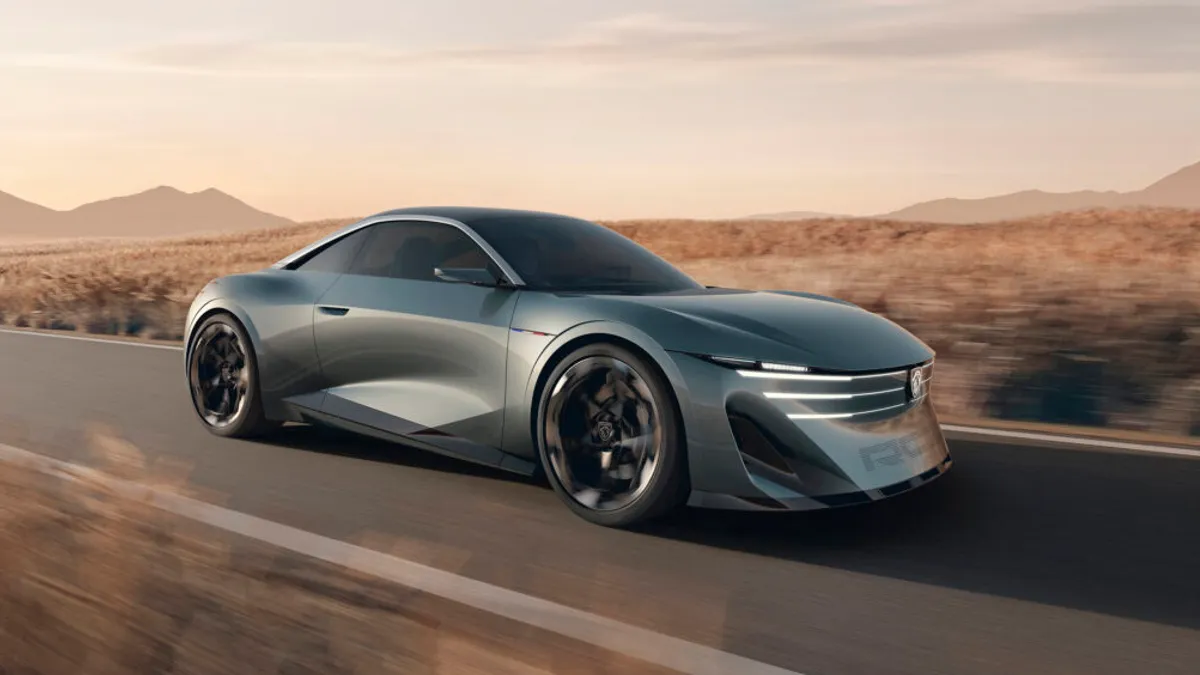 Peugeot RCZ Vision: Conceptul electric care redefinește sportivitatea