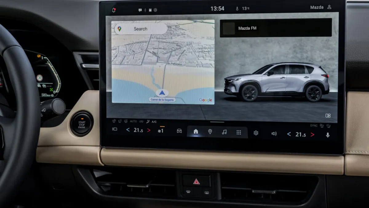 Mazda CX-5 se alătură cursei AI cu Google Gemini